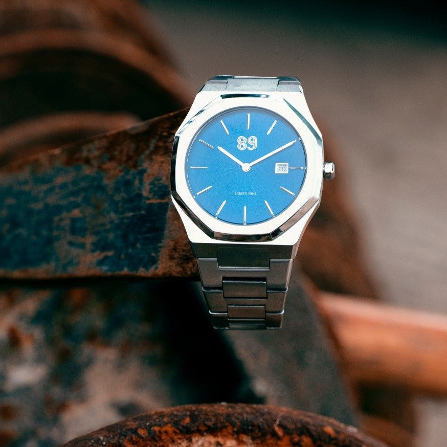 Ultra Thin Blue Dial Watch - Effortless Elegance for Every Occasion