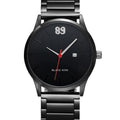 Black Nine Watch: Elevate Your Style with a Sleek Stainless Steel Quartz Timepiece